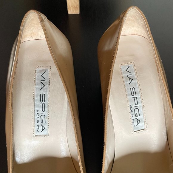 Vintage Via Spiga Square toe heels - Picture 2 of 8